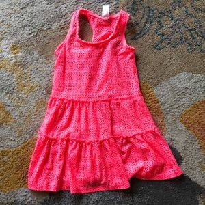 Bright Pink Bathing Suit Cover (20)